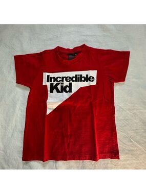 Next Vibrant Red 'Incredible Kid' Tee